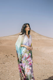 SHEMSY kaftan gandoura